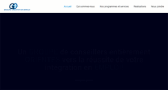 Desktop Screenshot of groupeorientationemploi.com